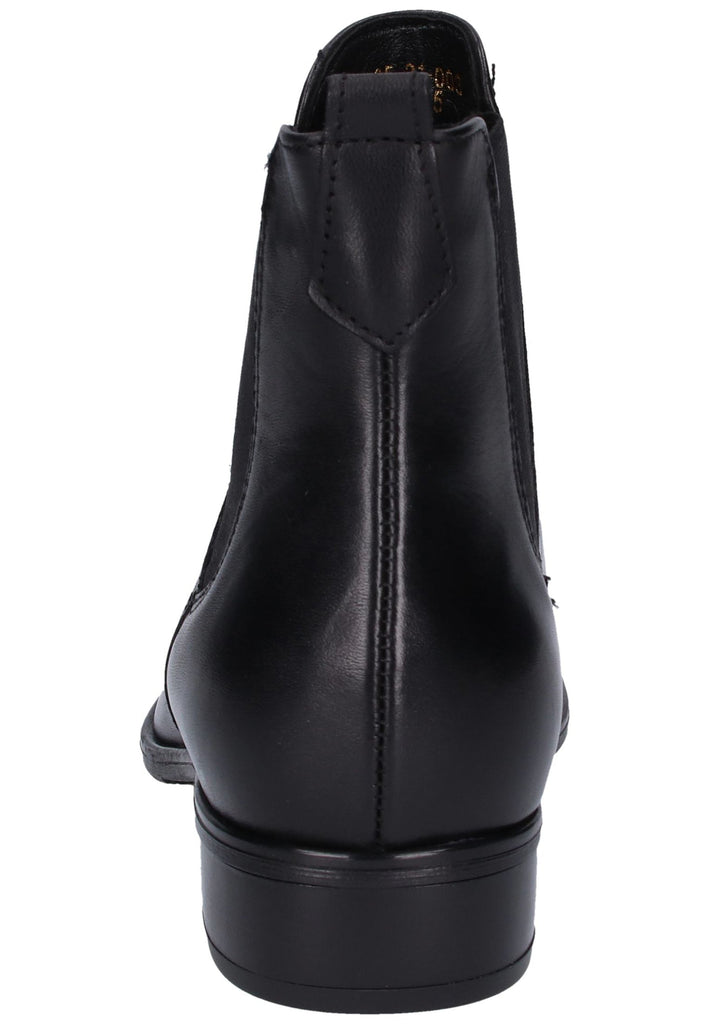 Tamaris Stiefelette Leder Schwarz - surf4shoes