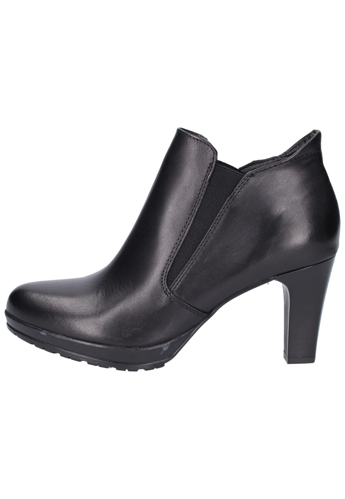 Tamaris Stiefelette Leder Schwarz - surf4shoes