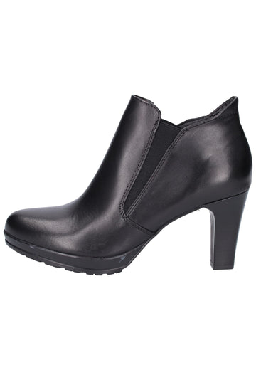 Tamaris Stiefelette Leder Schwarz - surf4shoes