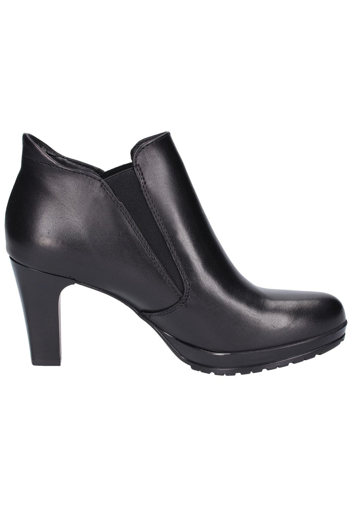 Tamaris Stiefelette Leder Schwarz - surf4shoes