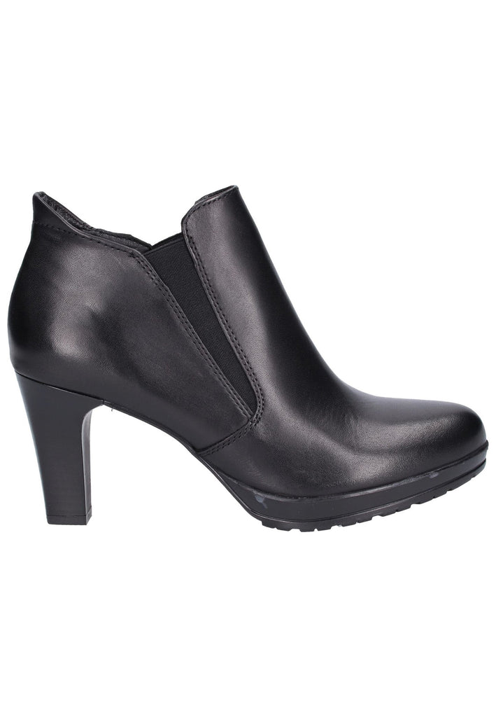 Tamaris Stiefelette Leder Schwarz - surf4shoes
