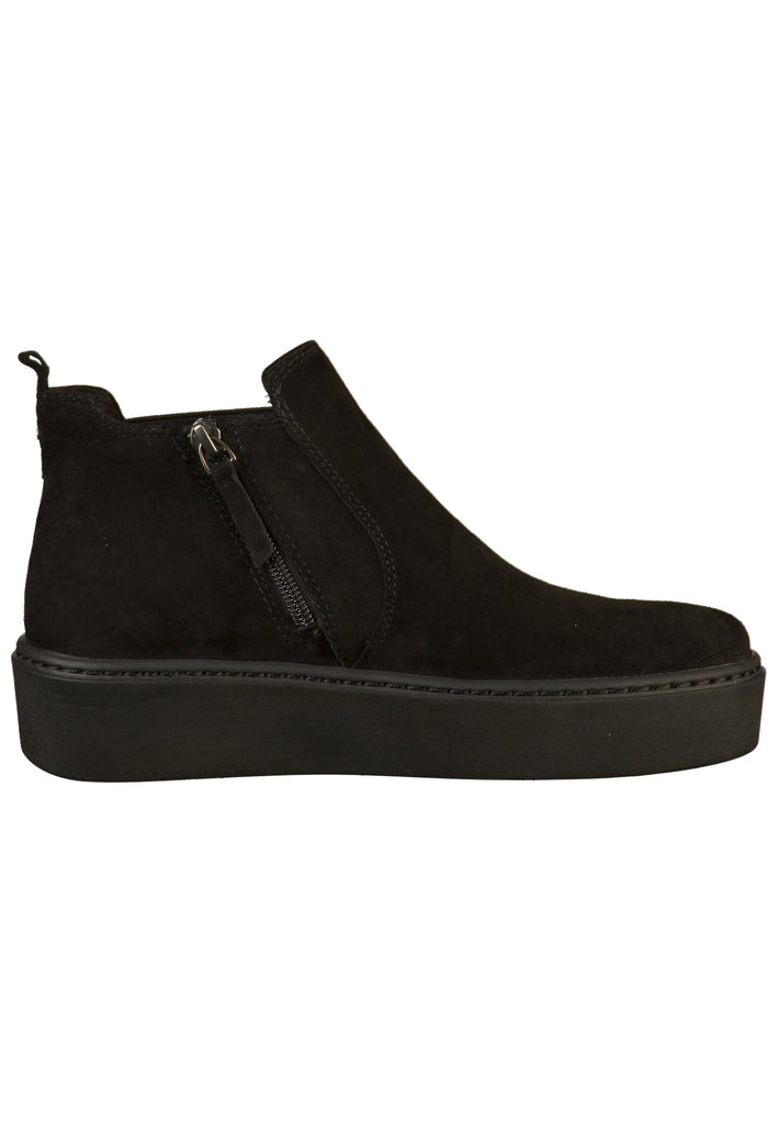 Tamaris Stiefelette Leder Schwarz - surf4shoes