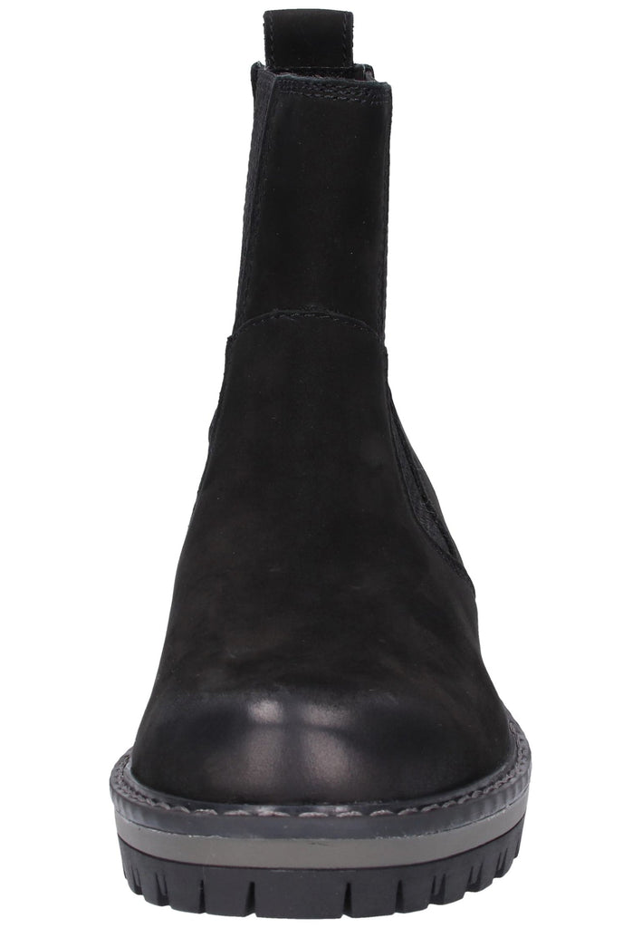 Tamaris Stiefelette Leder Schwarz - surf4shoes