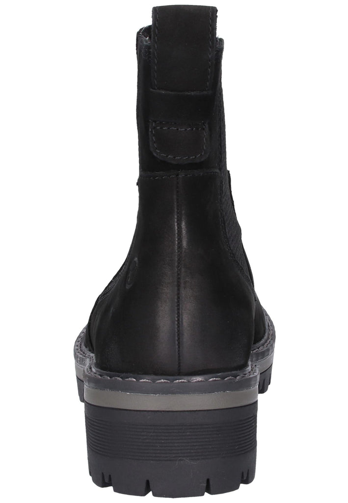 Tamaris Stiefelette Leder Schwarz - surf4shoes