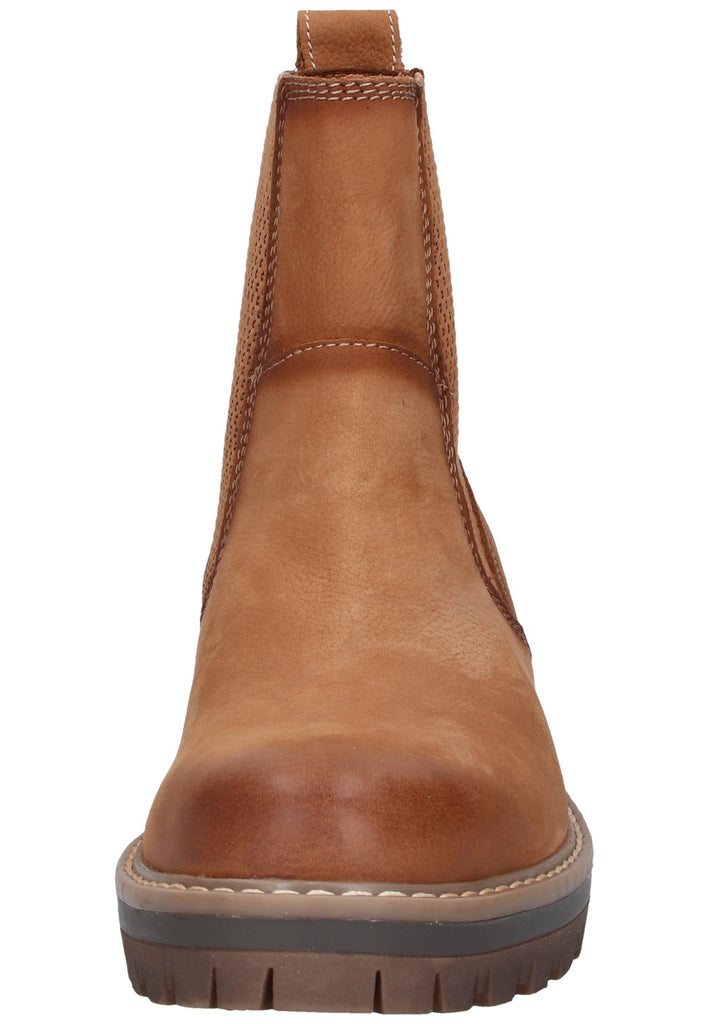 Tamaris Stiefelette Leder Braun - surf4shoes