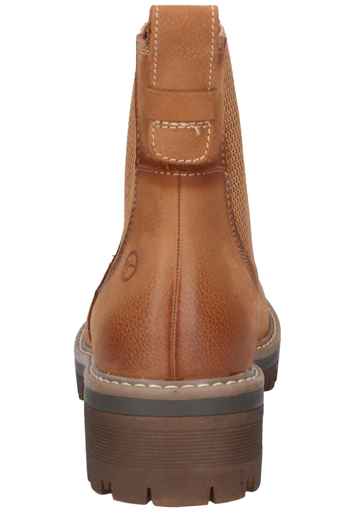 Tamaris Stiefelette Leder Braun - surf4shoes