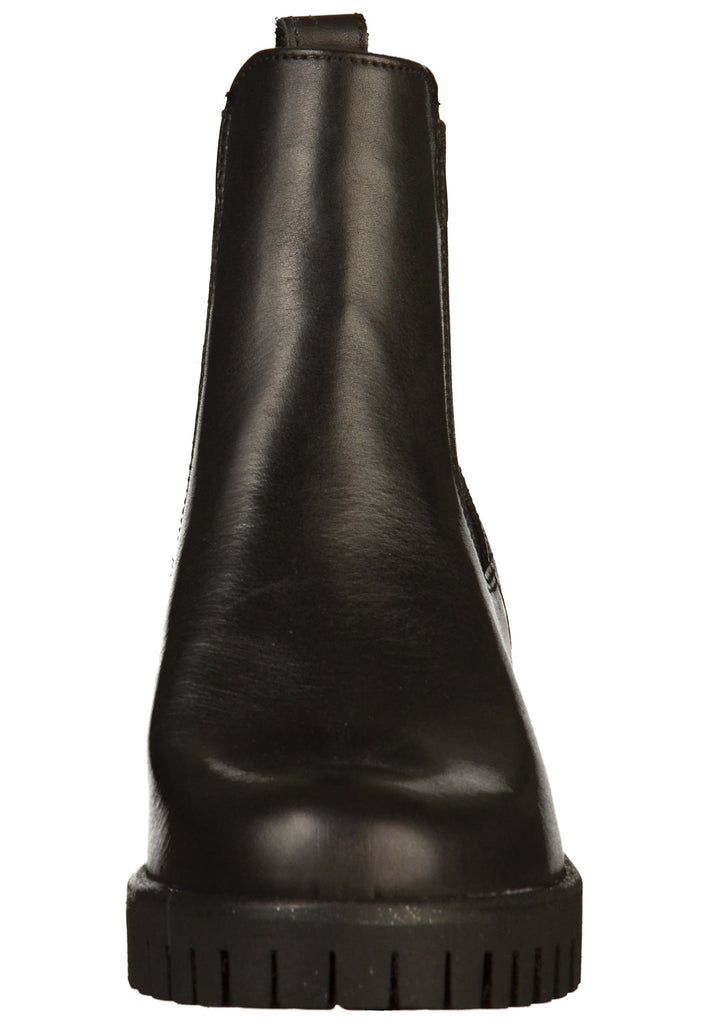 Tamaris Stiefelette Leder Schwarz - surf4shoes