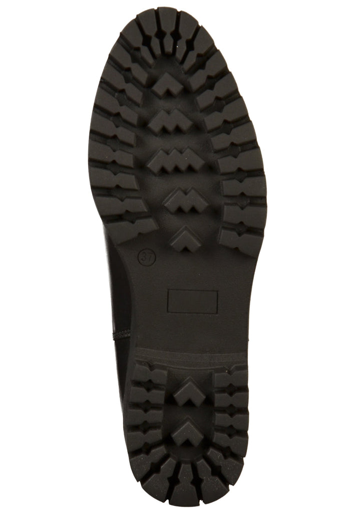 Tamaris Stiefelette Leder Schwarz - surf4shoes