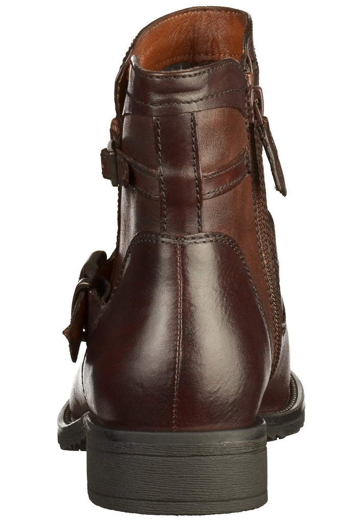 Tamaris Stiefelette Leder Mocca - surf4shoes