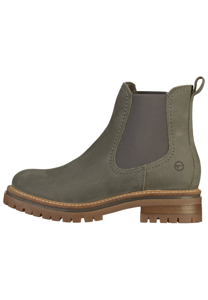 Tamaris Stiefelette Leder Anthrazit - surf4shoes