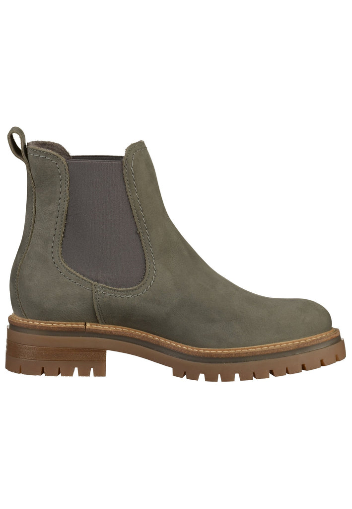 Tamaris Stiefelette Leder Anthrazit - surf4shoes