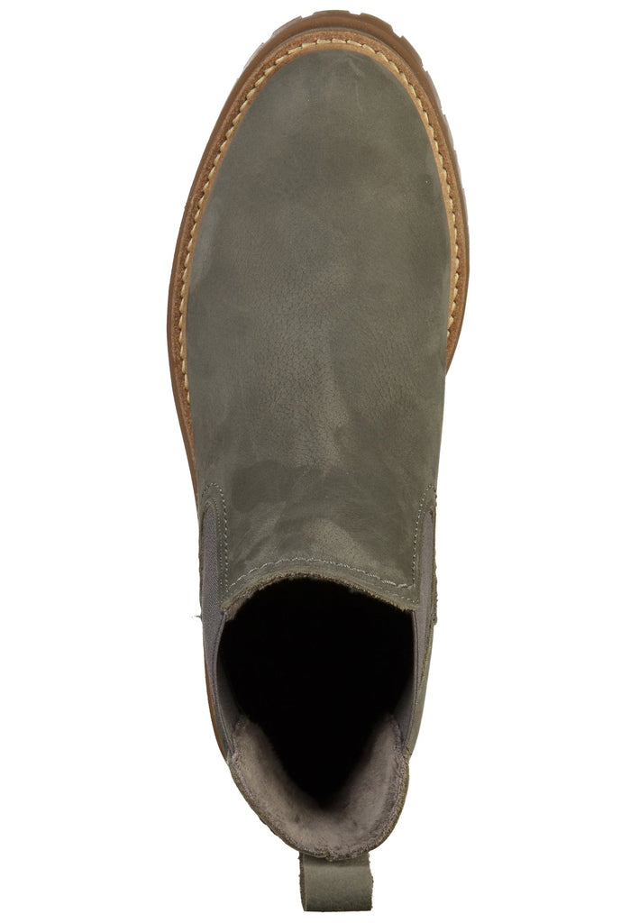 Tamaris Stiefelette Leder Anthrazit - surf4shoes