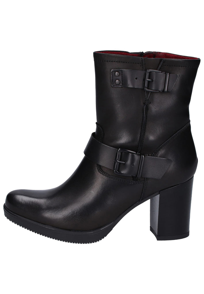 Tamaris Stiefelette Leder Schwarz - surf4shoes
