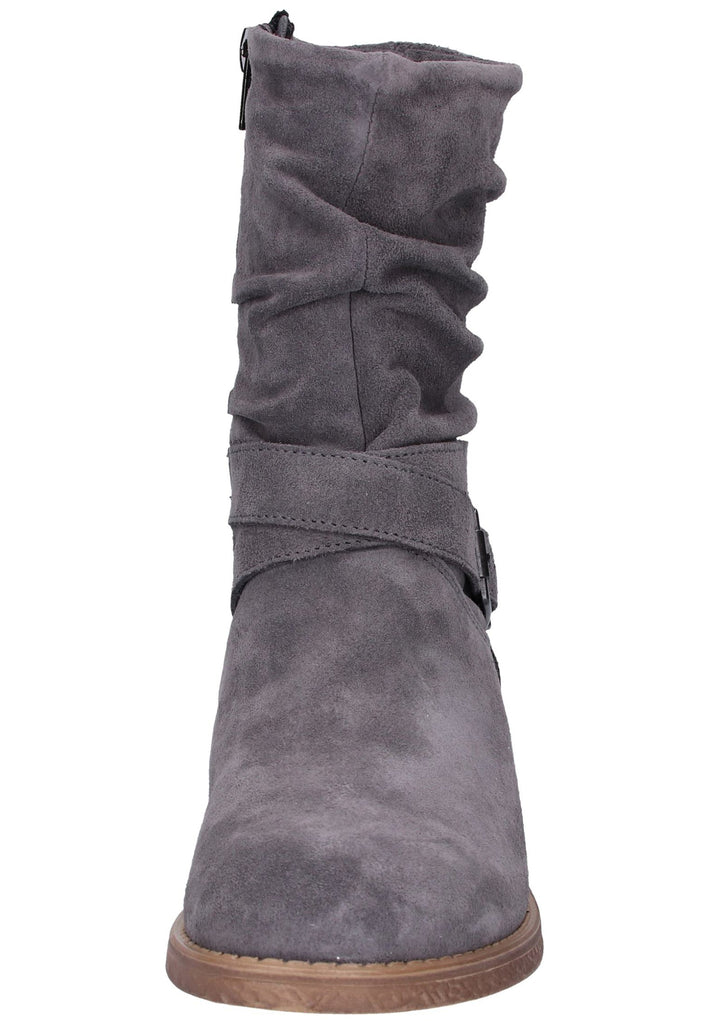 Tamaris Stiefel Leder Grau - surf4shoes