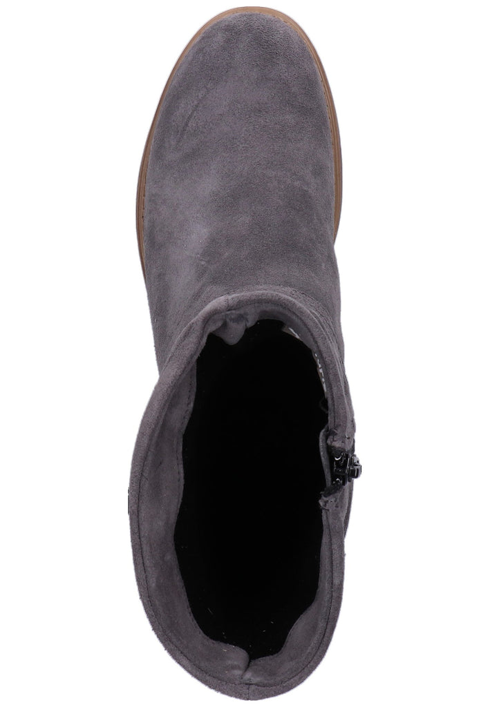 Tamaris Stiefel Leder Grau - surf4shoes