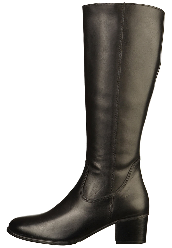 Tamaris Stiefel Leder Schwarz - surf4shoes
