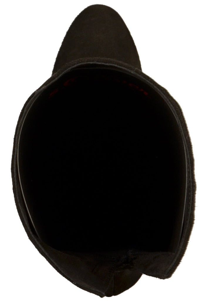 Tamaris Stiefel Leder Schwarz - surf4shoes