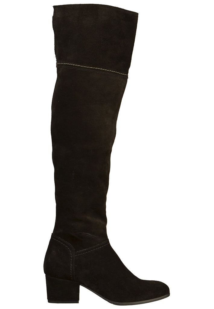 Tamaris Stiefel Leder Schwarz - surf4shoes