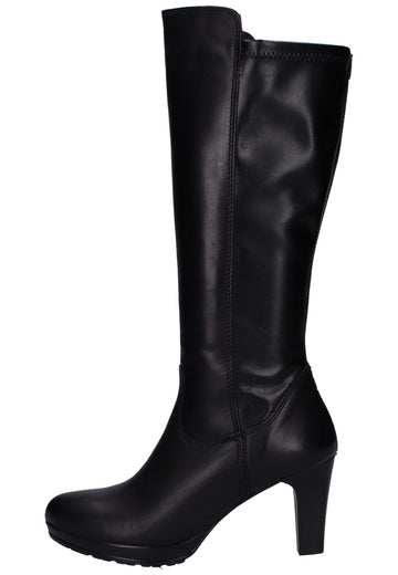 Tamaris Stiefel Leder Schwarz - surf4shoes