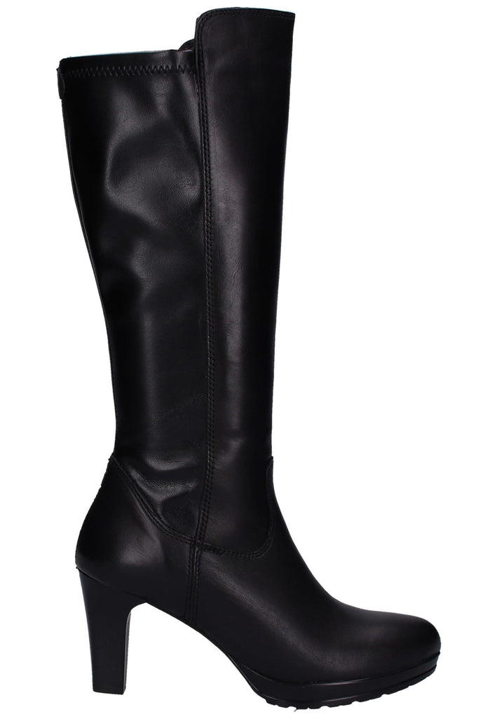 Tamaris Stiefel Leder Schwarz - surf4shoes