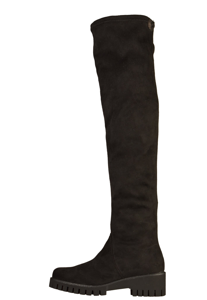Tamaris Stiefel Textil Schwarz - surf4shoes