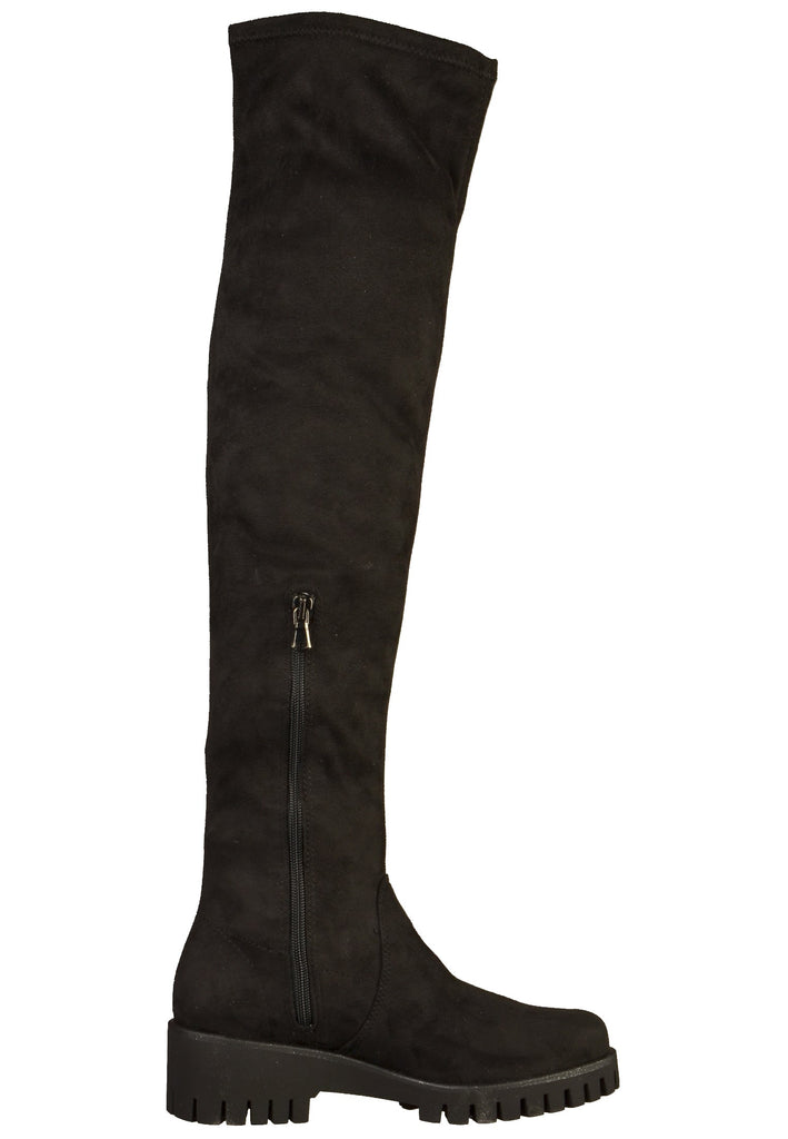 Tamaris Stiefel Textil Schwarz - surf4shoes