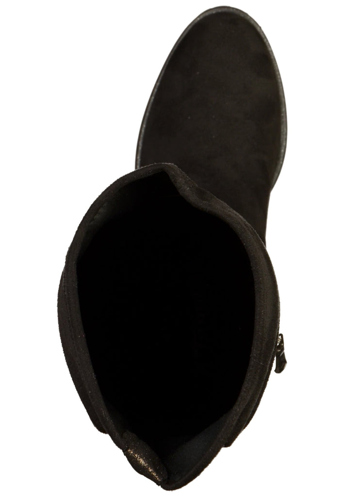 Tamaris Stiefel Textil Schwarz - surf4shoes