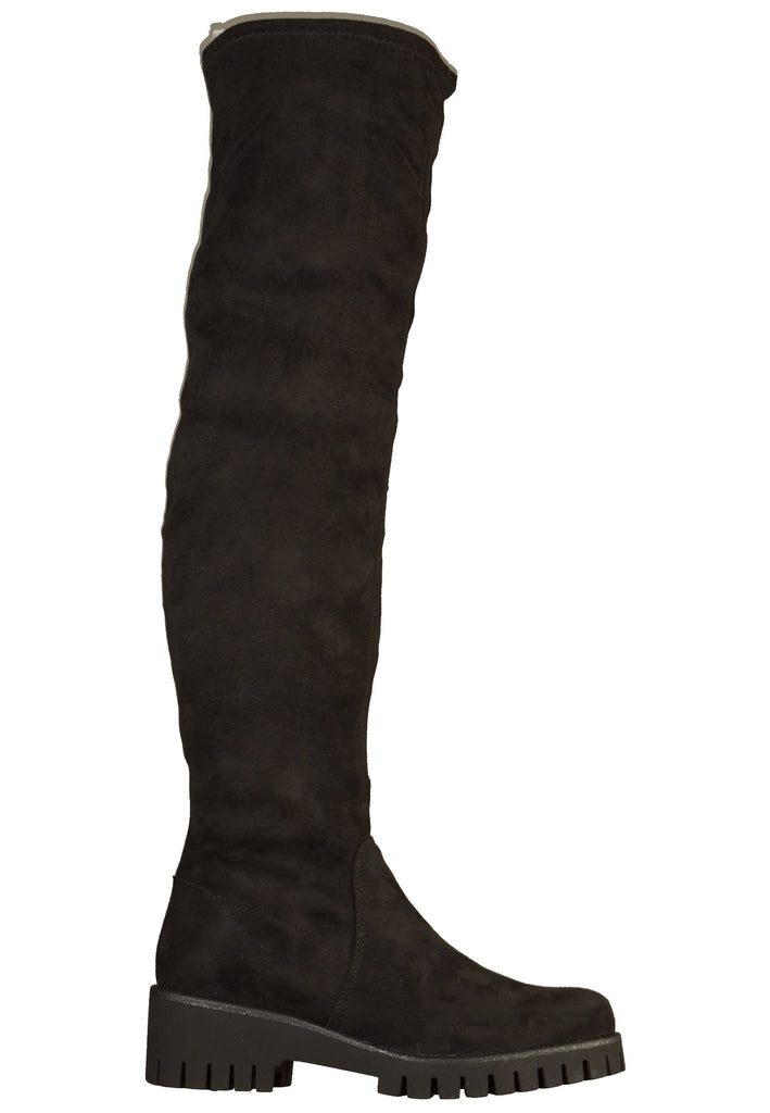 Tamaris Stiefel Textil Schwarz - surf4shoes