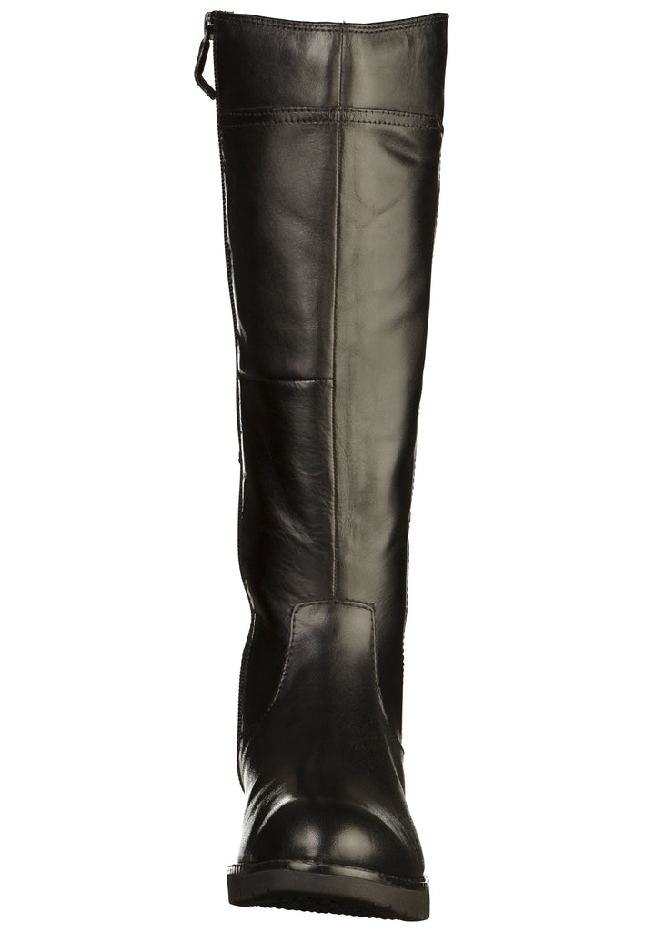 Tamaris Stiefel Leder Schwarz - surf4shoes