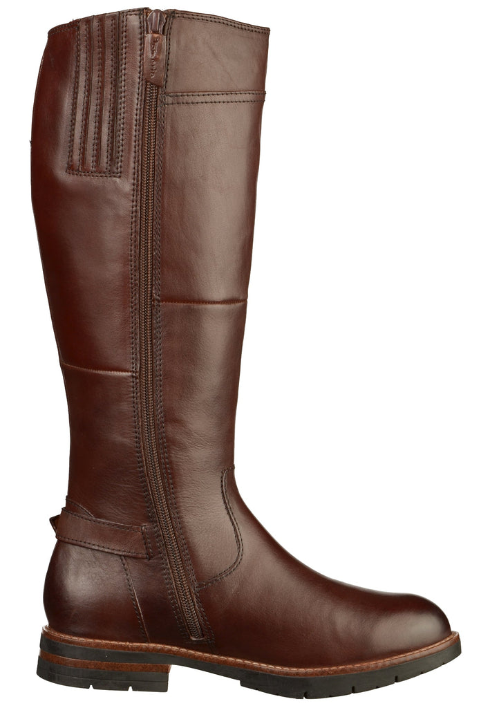 Tamaris Stiefel Leder Mocca - surf4shoes
