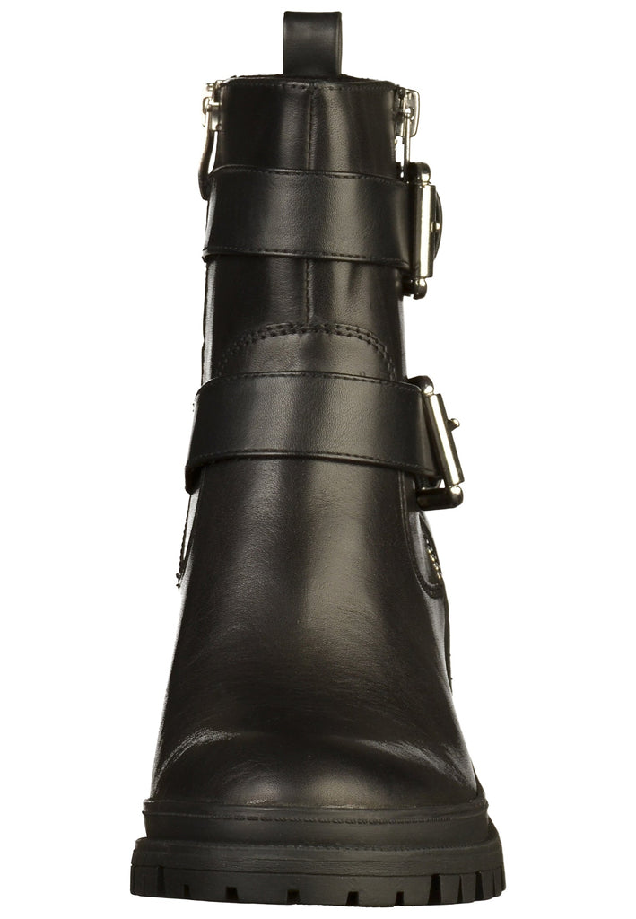 Tamaris Stiefelette Leder Schwarz - surf4shoes