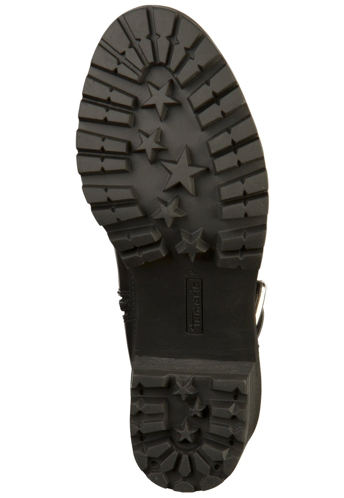 Tamaris Stiefelette Leder Schwarz - surf4shoes
