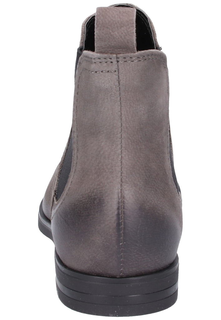 Tamaris Stiefelette Leder Grau - surf4shoes
