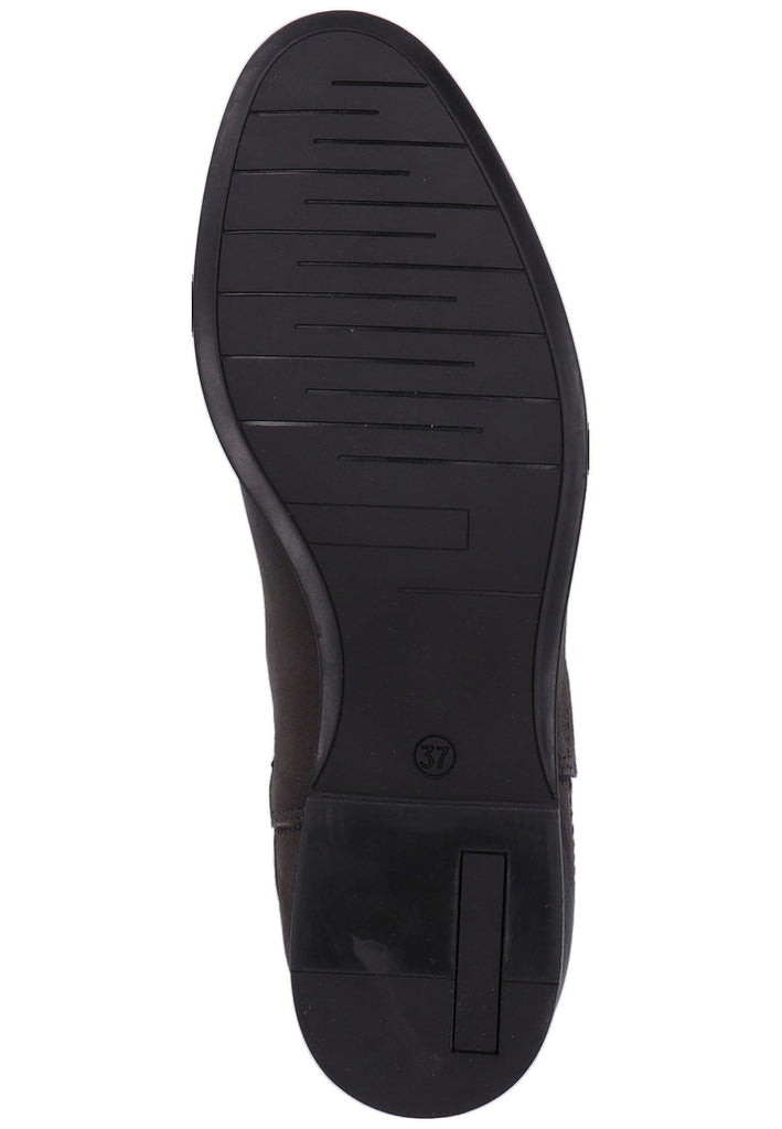 Tamaris Stiefelette Leder Grau - surf4shoes