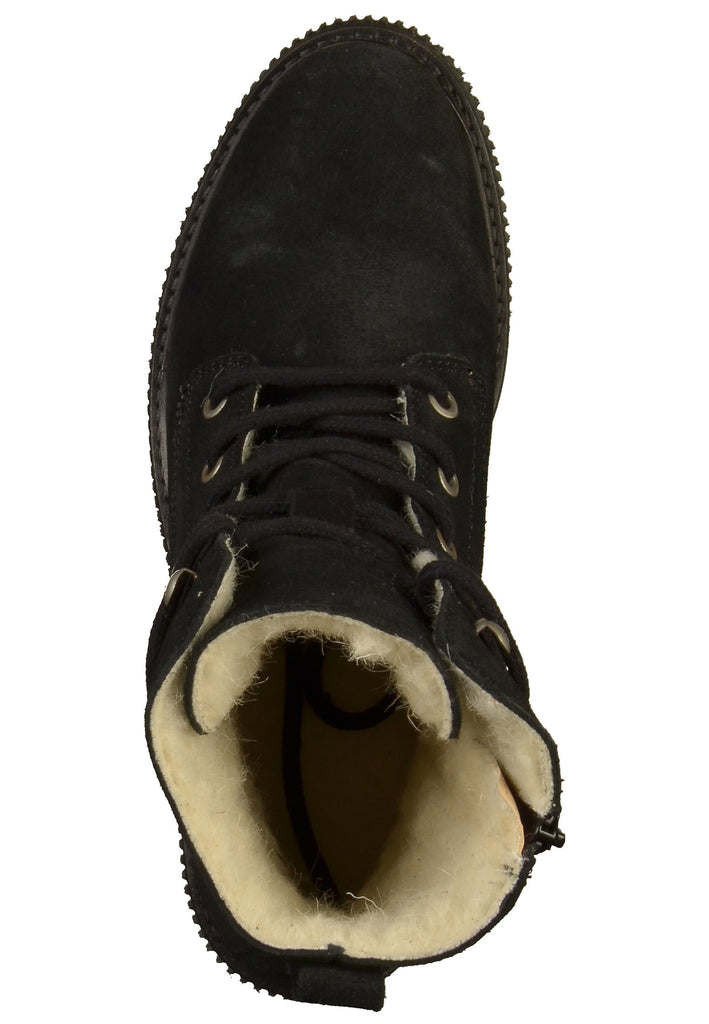 Tamaris Stiefelette Leder Schwarz - surf4shoes