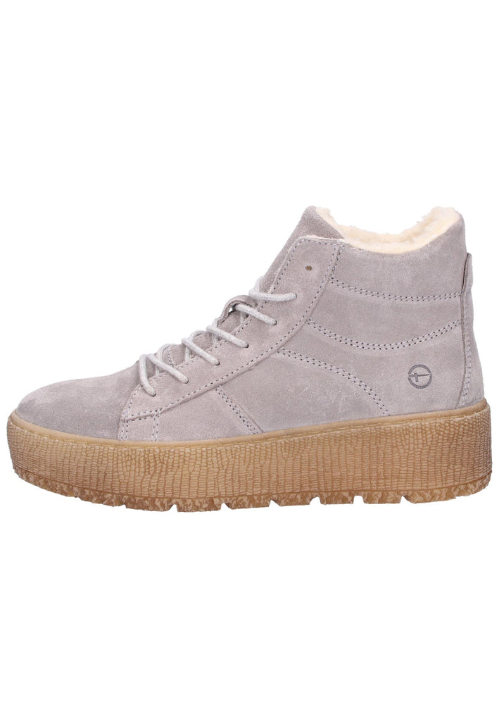 Tamaris Stiefelette Leder Grau - surf4shoes