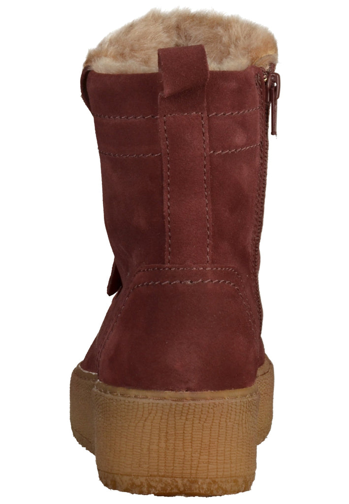 Tamaris Stiefelette Leder Bordeaux - surf4shoes