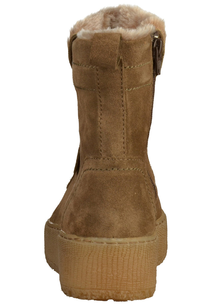 Tamaris Stiefelette Leder Oliv - surf4shoes