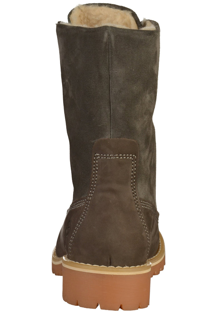 Tamaris Stiefelette Leder Grau - surf4shoes