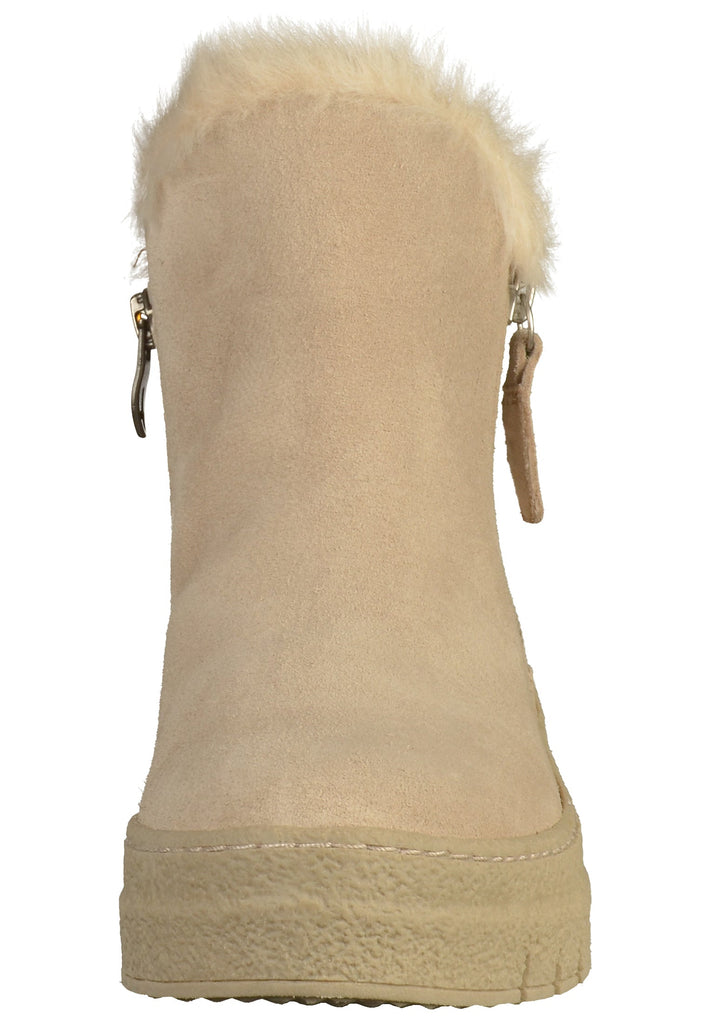 Tamaris Stiefelette Leder Beige - surf4shoes