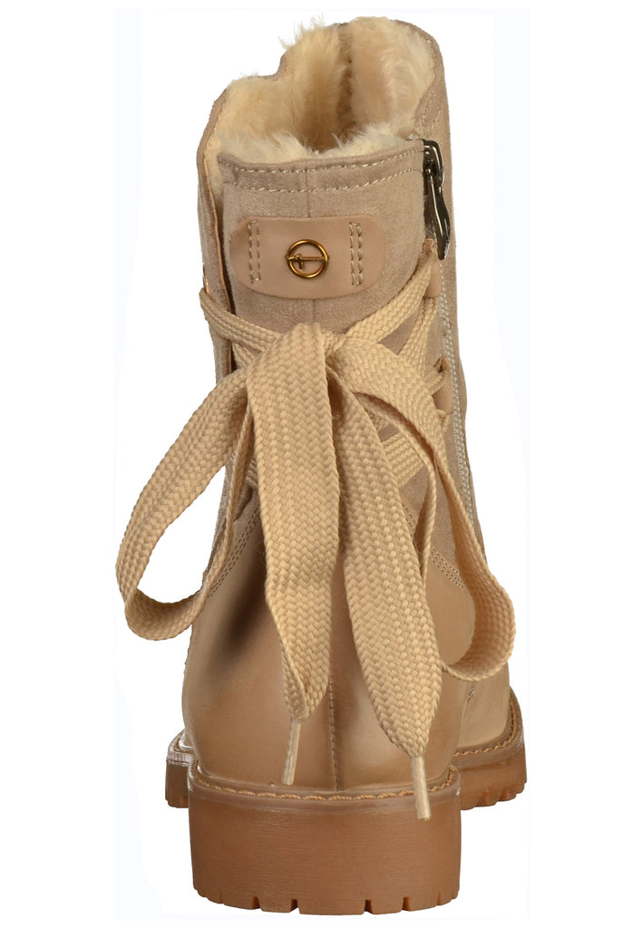 Tamaris Stiefelette Leder/Textil Antelope - surf4shoes