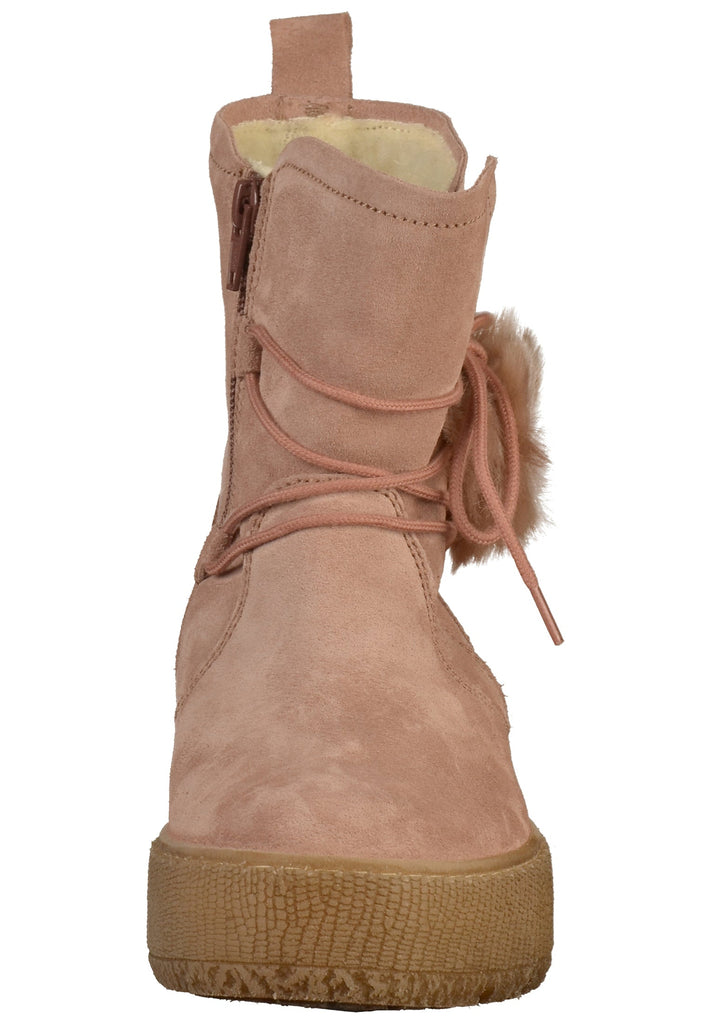 Tamaris Stiefelette Veloursleder Rosa - surf4shoes