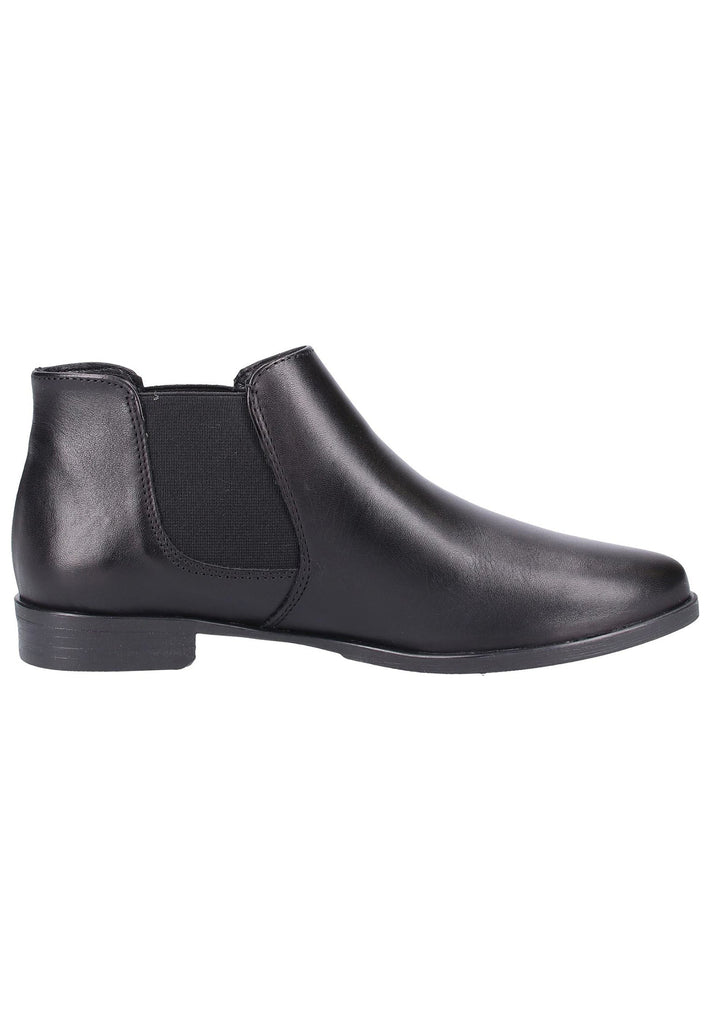 Tamaris Stiefelette Leder Schwarz - surf4shoes