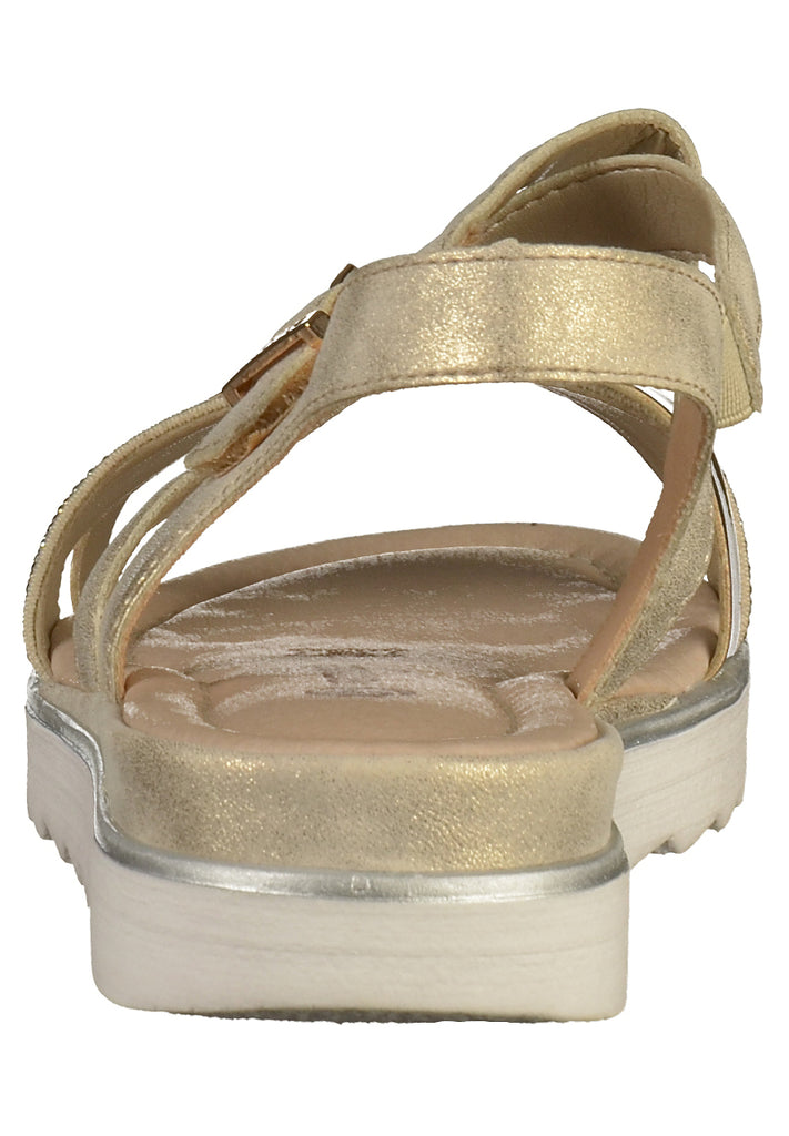 Remonte Sandalen Leder Gold - surf4shoes