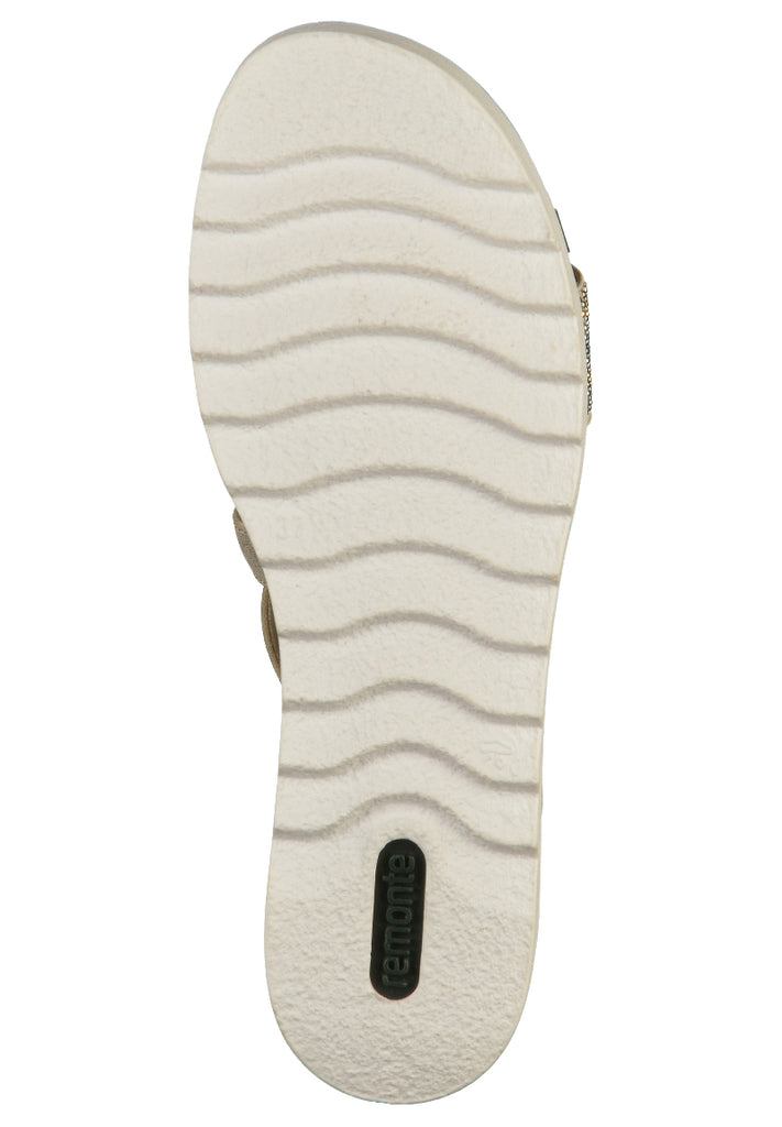 Remonte Sandalen Leder Gold - surf4shoes