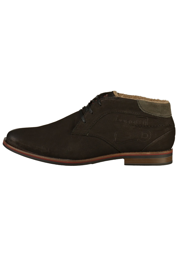 Bugatti Stiefelette Lederimitat/Textil Schwarz - surf4shoes
