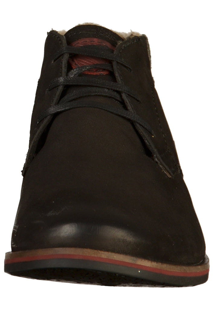 Bugatti Stiefelette Lederimitat/Textil Schwarz - surf4shoes