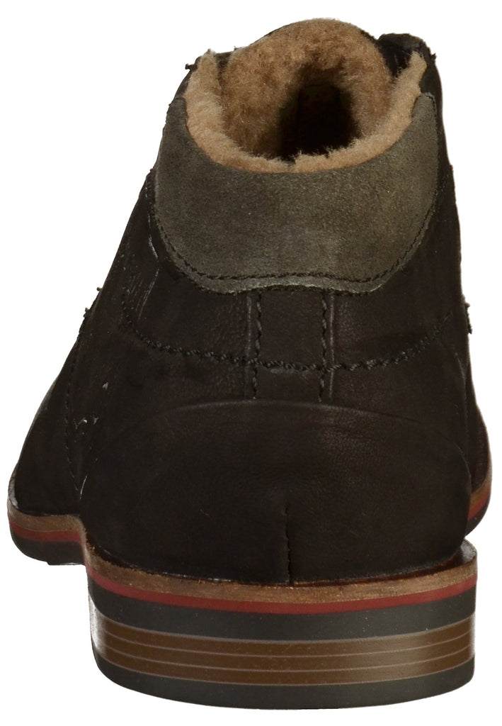 Bugatti Stiefelette Lederimitat/Textil Schwarz - surf4shoes