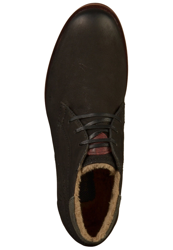 Bugatti Stiefelette Lederimitat/Textil Schwarz - surf4shoes