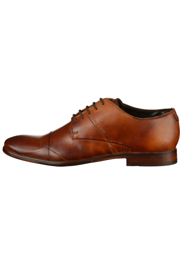 Bugatti Businessschuhe Glattleder Braun - surf4shoes
